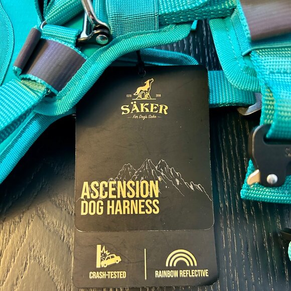 NWT high quality Saker Extended Ascension Dog Harness, hike/walk/car all in one - Picture 7 of 13
